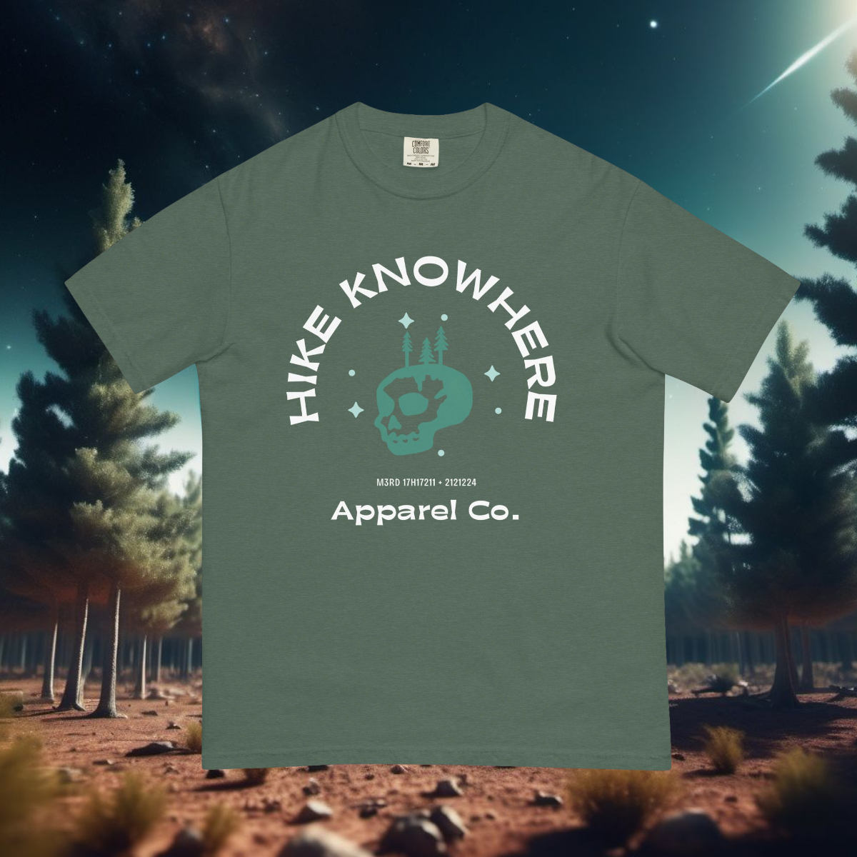Hike Knowhere Galactic Tee