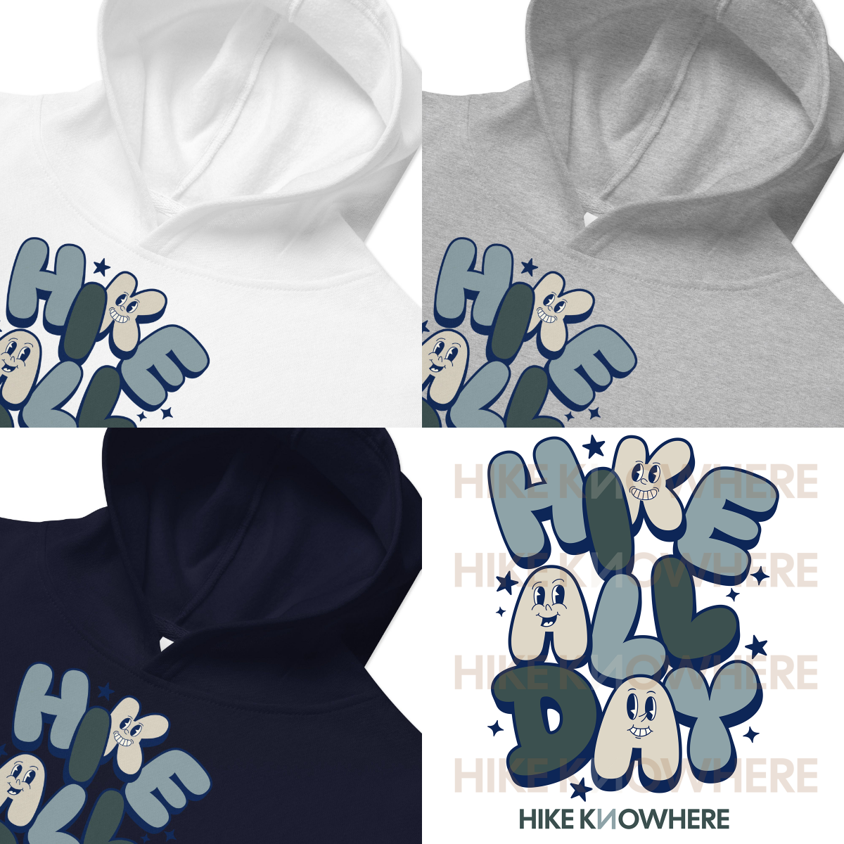 Hike All Day Kids Hoodie
