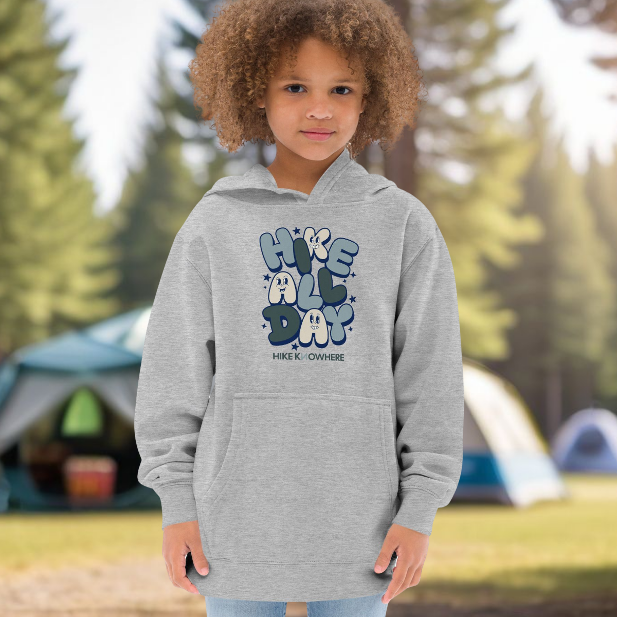 Hike All Day Kids Hoodie