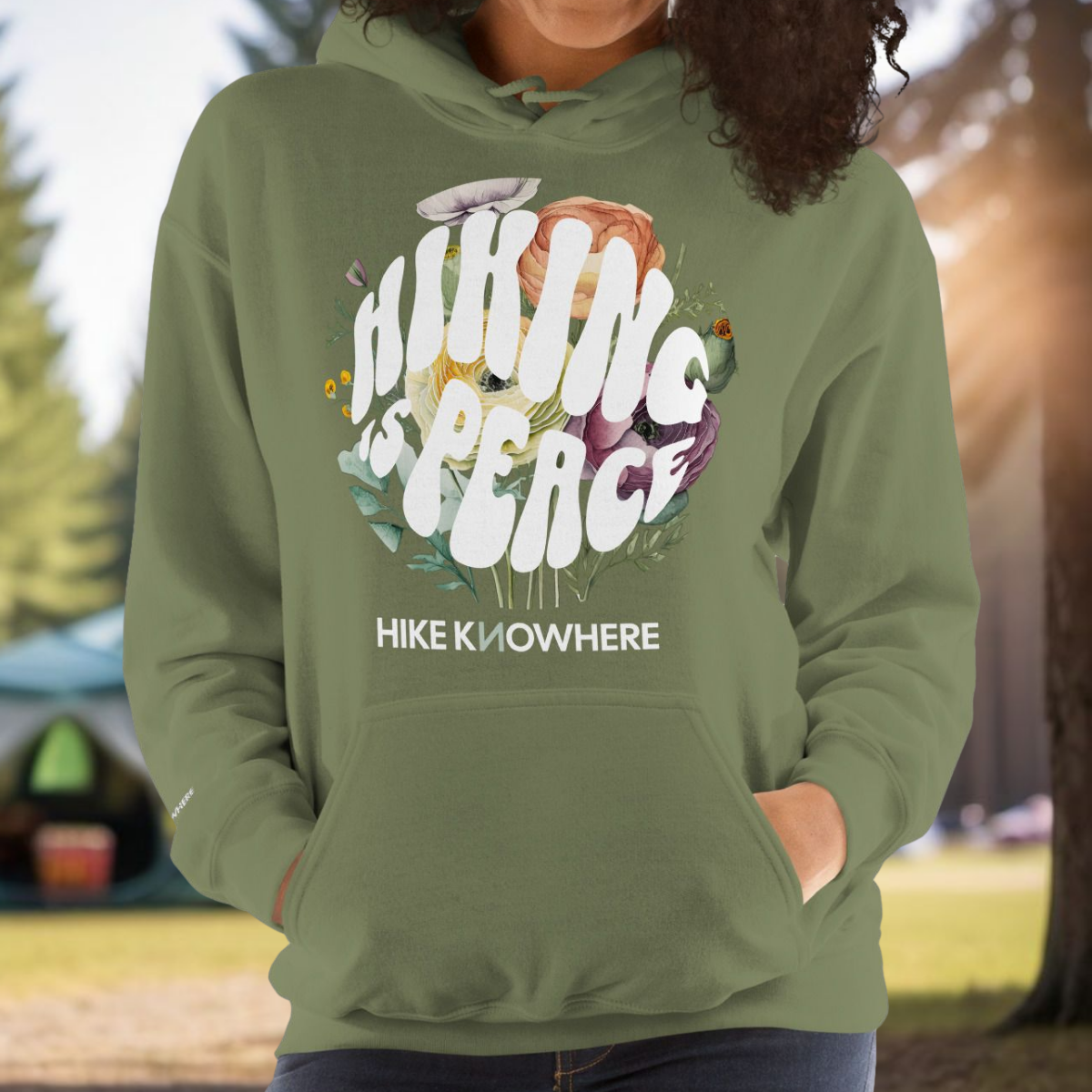 Hiking is Peace Hoodie