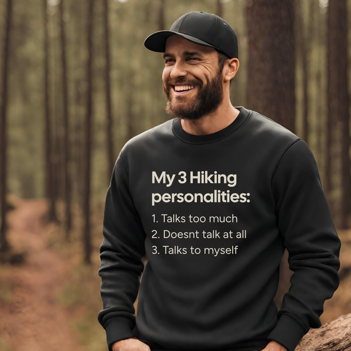 Hiking Personalities Sweatshirt
