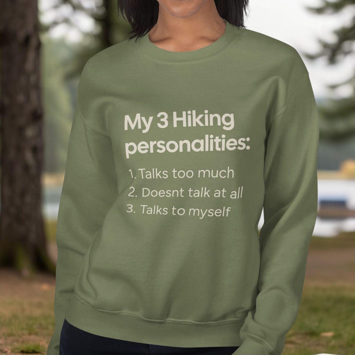 Hiking Personalities Sweatshirt