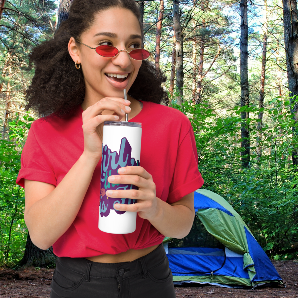 Hiking Shit Tumbler