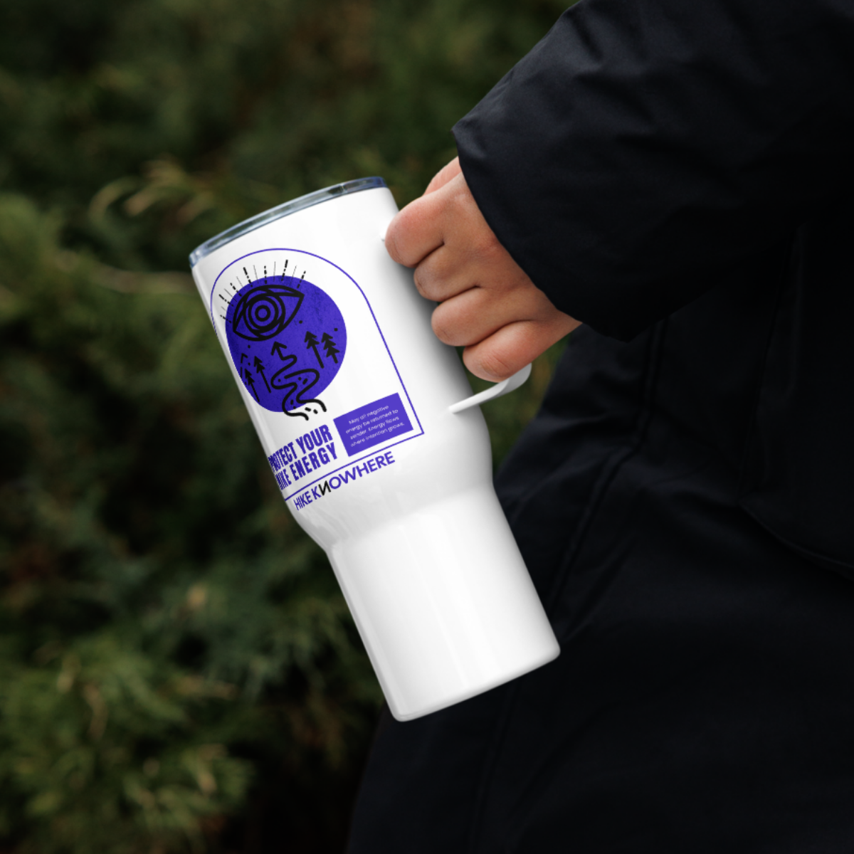 Protect Your Hike Energy Tumbler With Handle and Straw