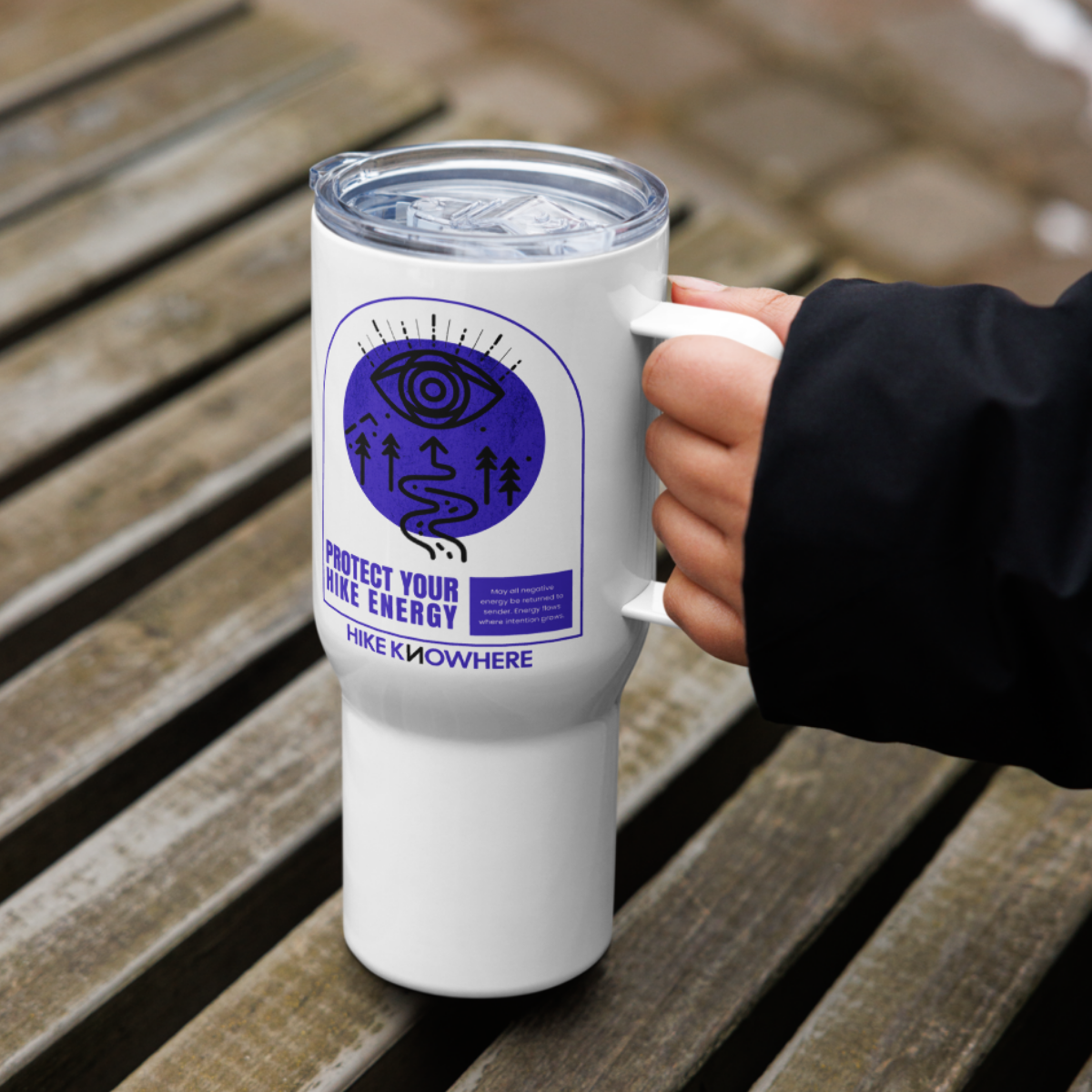 Protect Your Hike Energy Tumbler With Handle and Straw
