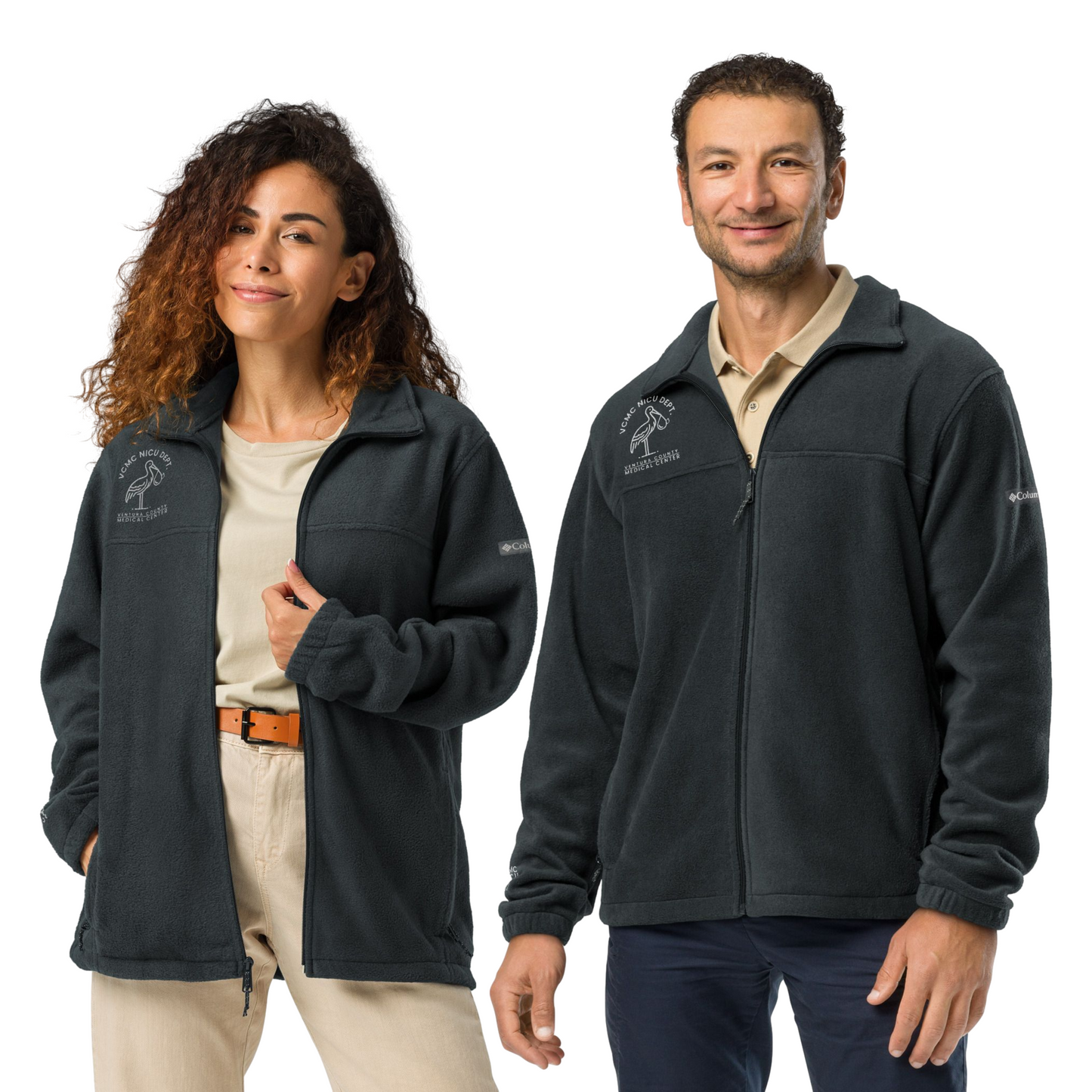 VCMC NICU Unisex Columbia Fleece Jacket