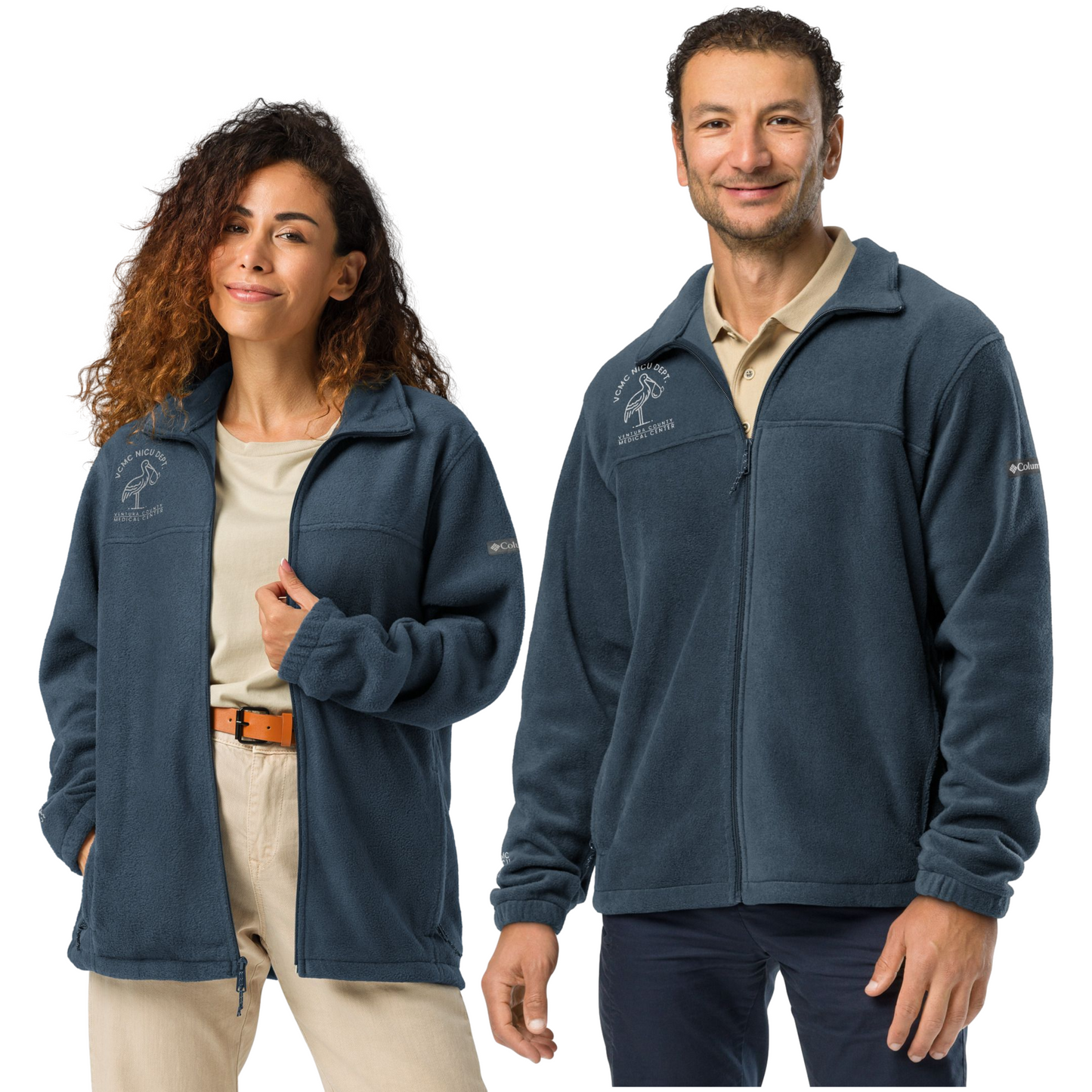 VCMC NICU Unisex Columbia Fleece Jacket