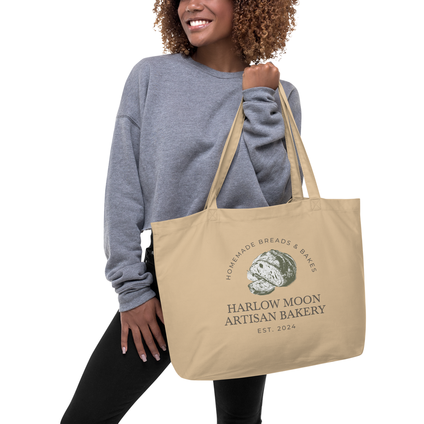 Harlow Moon Large Tote Bag