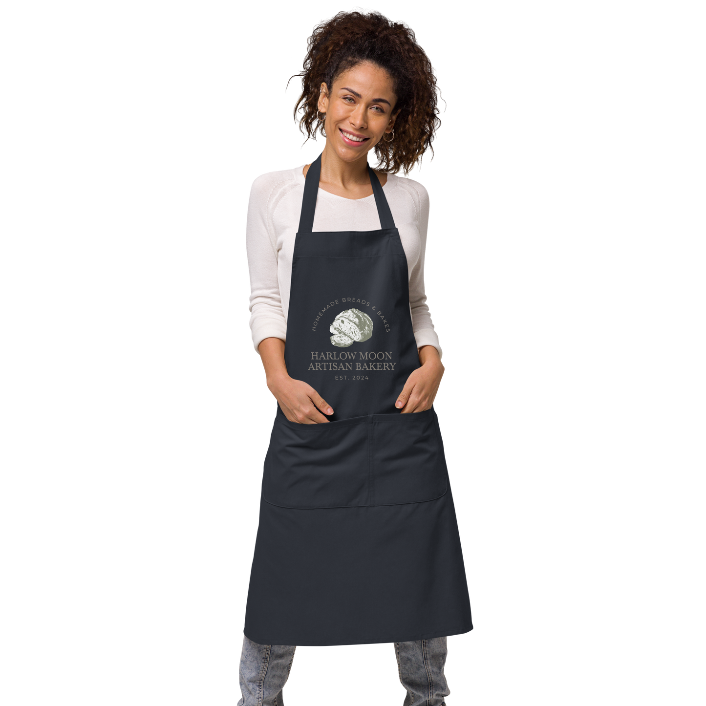 Harlow Moon Organic Cotton Apron