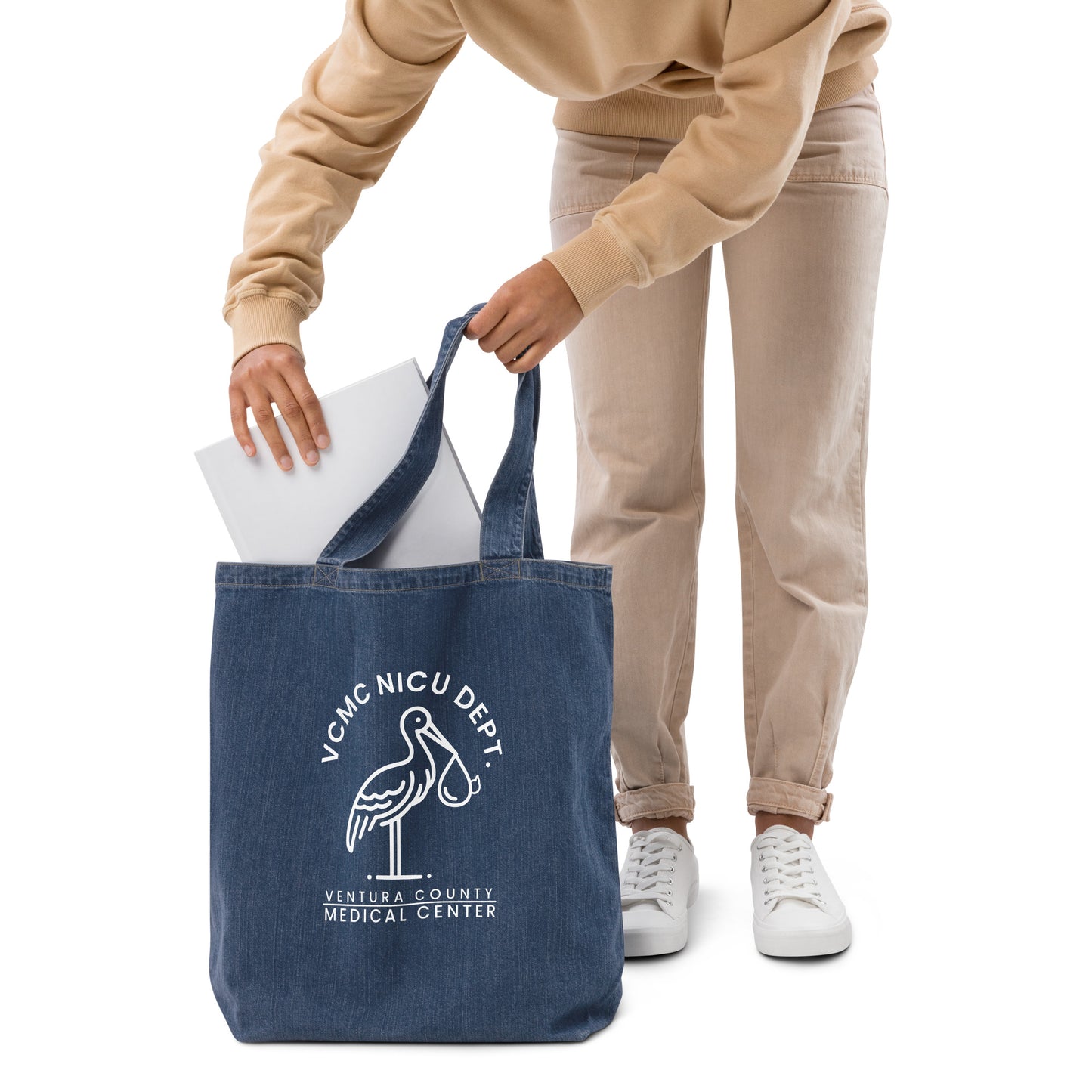 VCMC NICU Denim Tote Bag