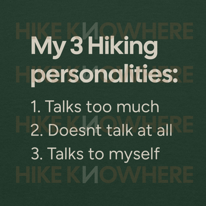 Hiking Personalities Sweatshirt