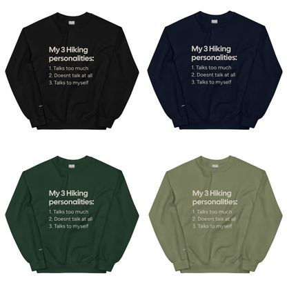 Hiking Personalities Sweatshirt