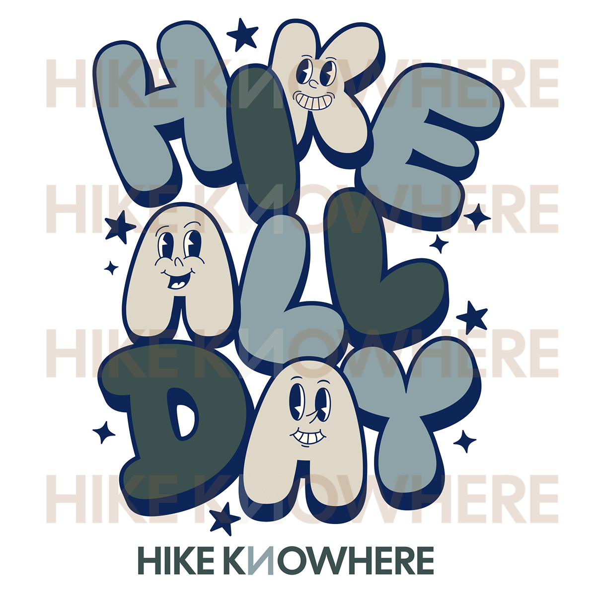 Hike All Day Kids Long Sleeve Tee