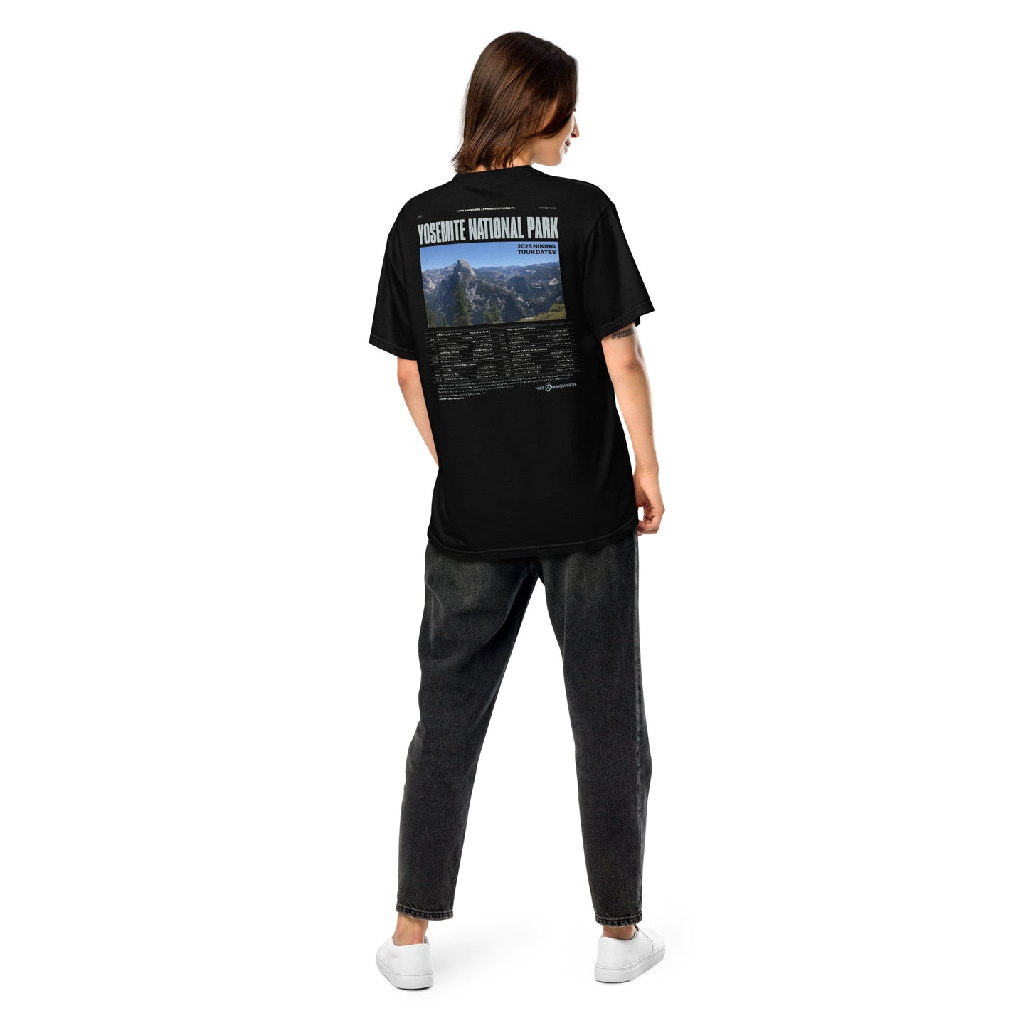 Yosemite Hiking Tour Graphic Tee