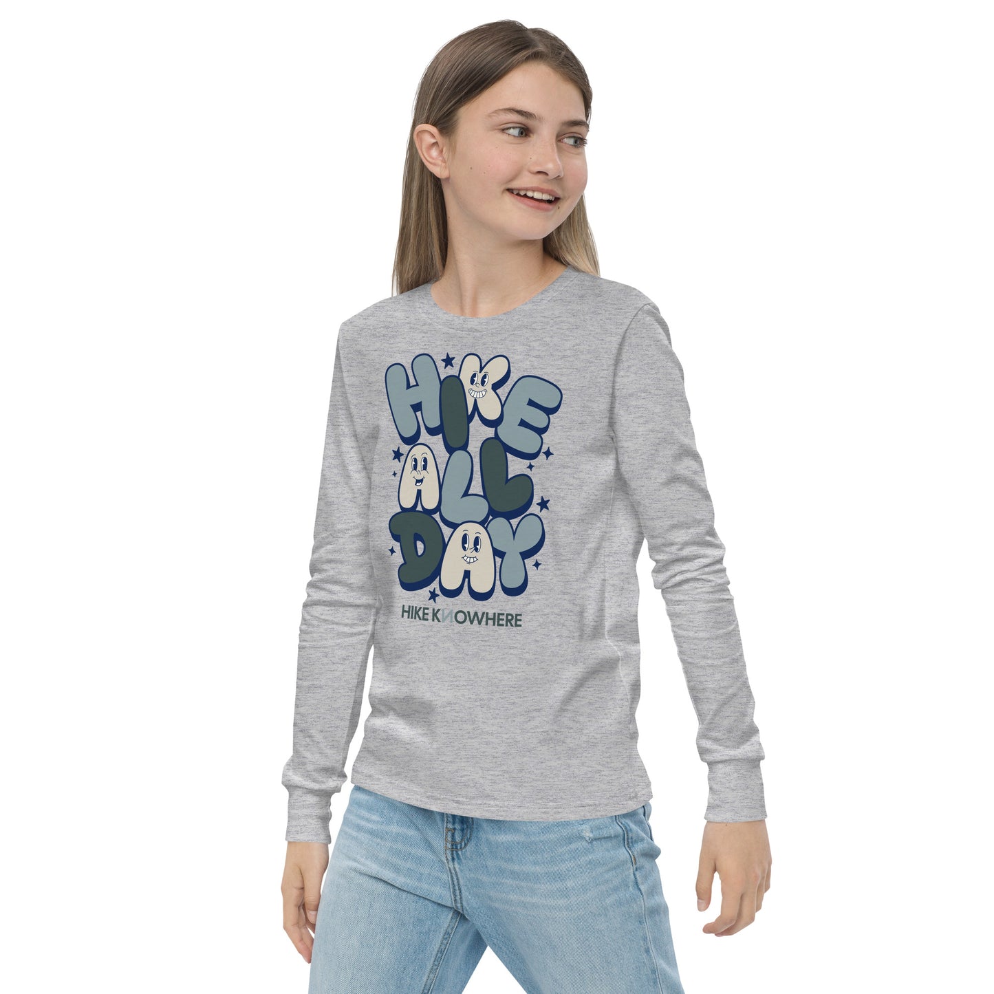 Hike All Day Kids Long Sleeve Tee