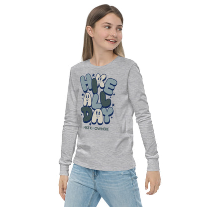 Hike All Day Kids Long Sleeve Tee