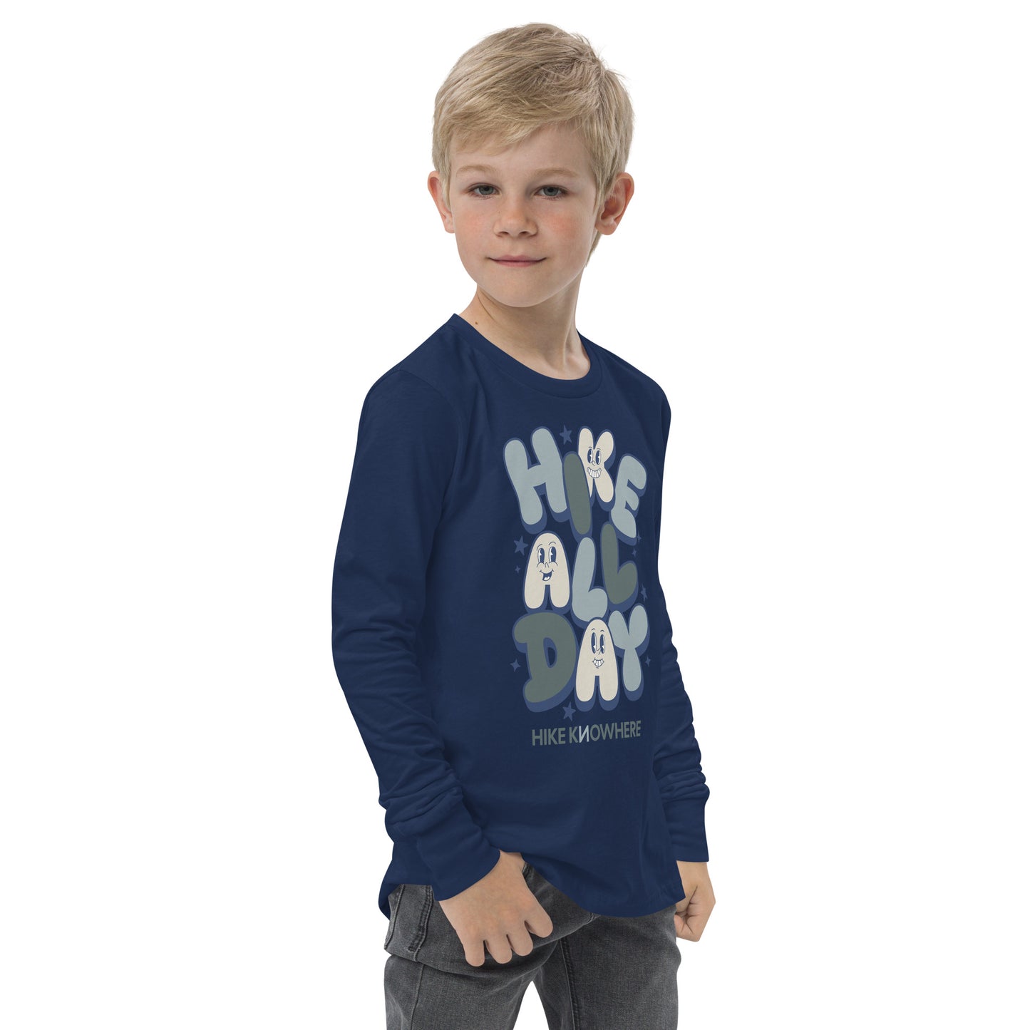 Hike All Day Kids Long Sleeve Tee
