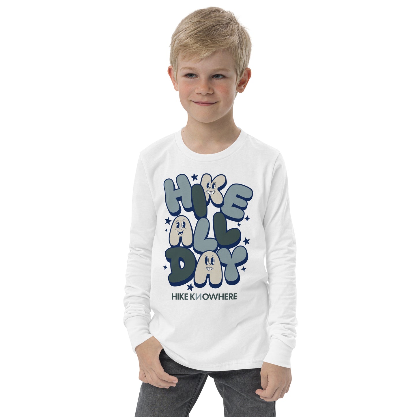 Hike All Day Kids Long Sleeve Tee